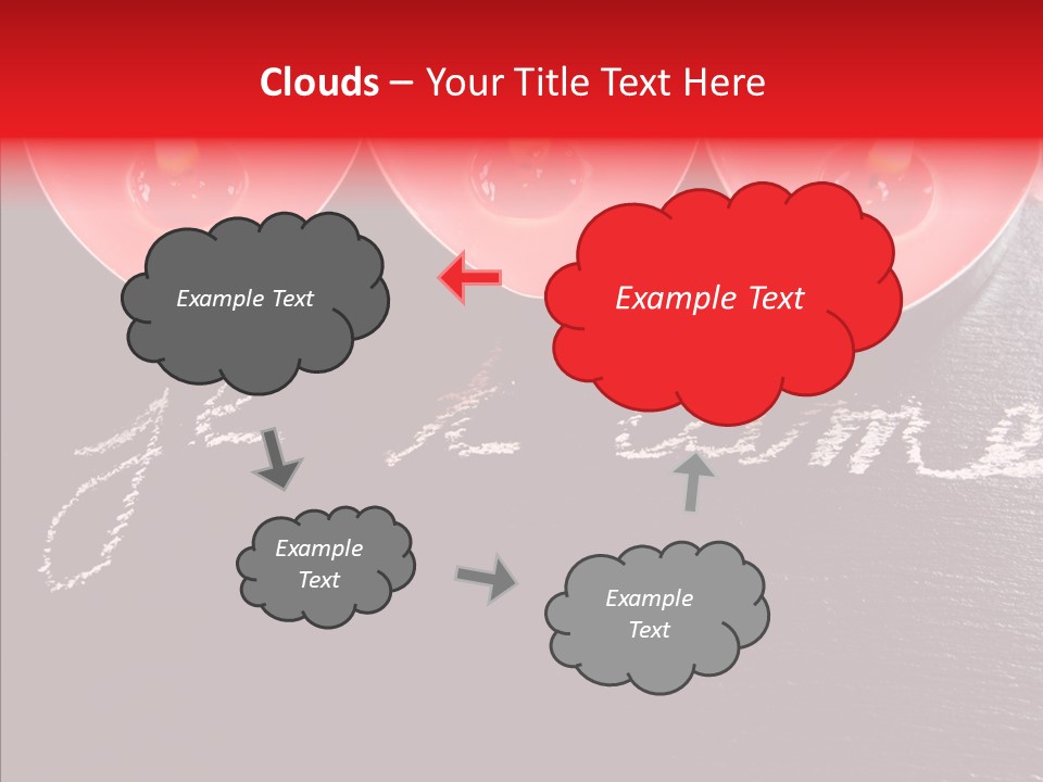 Rouge Noir Flamme PowerPoint Template
