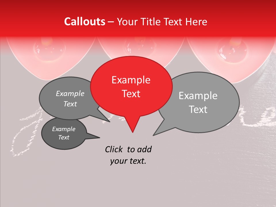 Rouge Noir Flamme PowerPoint Template