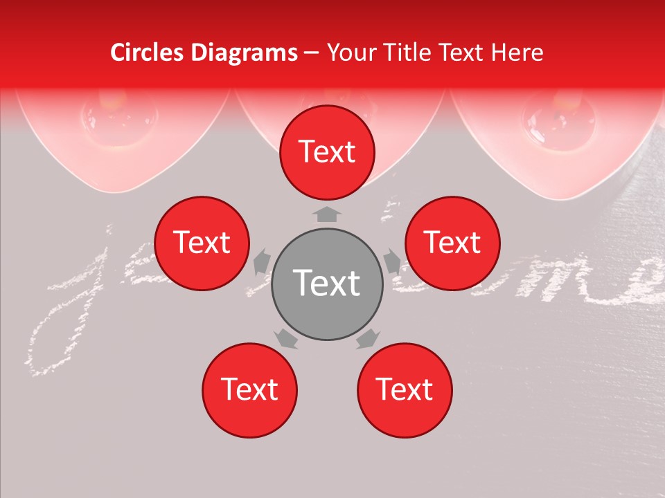 Rouge Noir Flamme PowerPoint Template