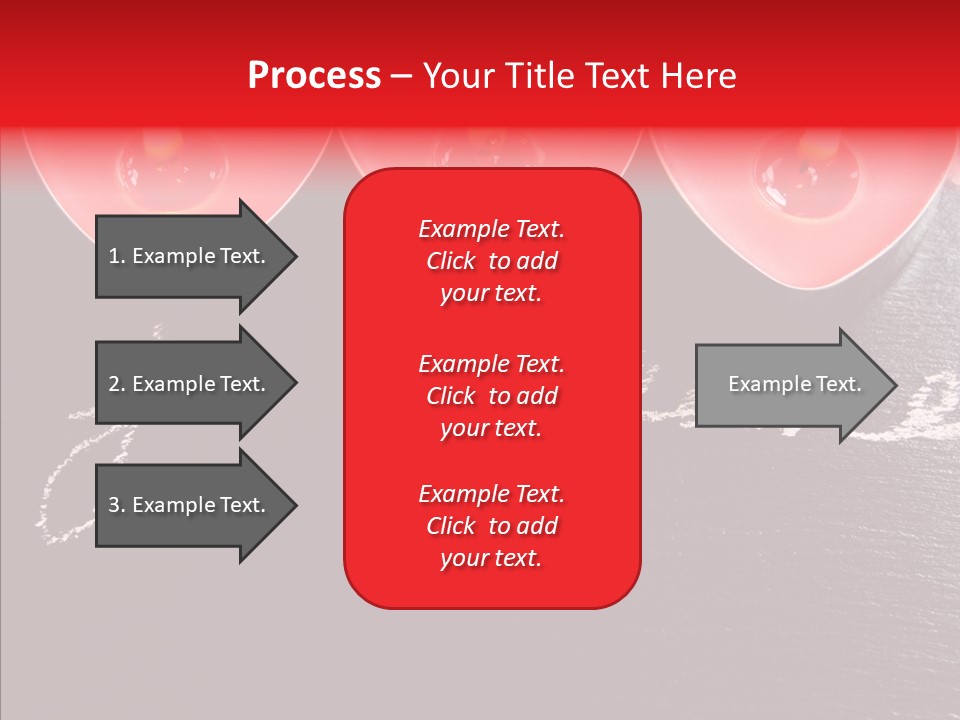 Rouge Noir Flamme PowerPoint Template