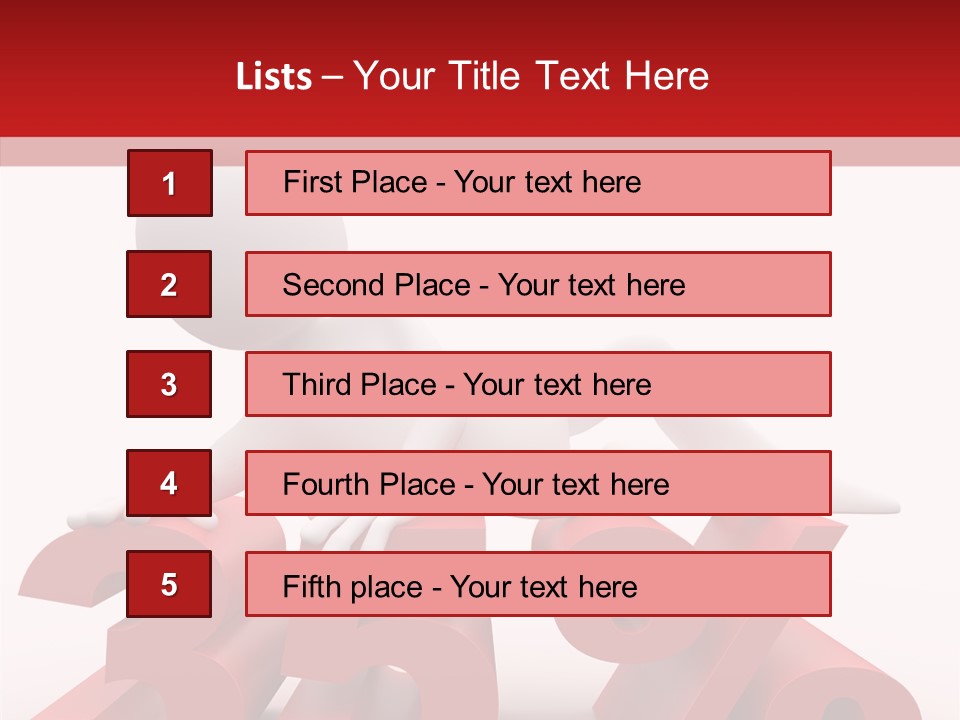 Number Economic Consumer PowerPoint Template