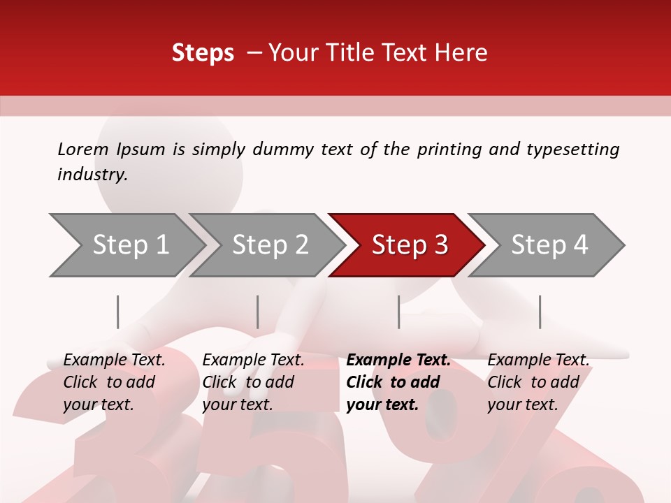 Number Economic Consumer PowerPoint Template
