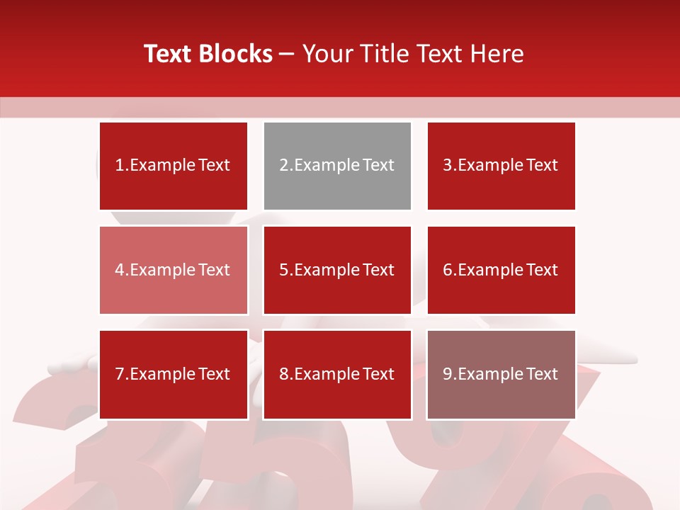 Number Economic Consumer PowerPoint Template