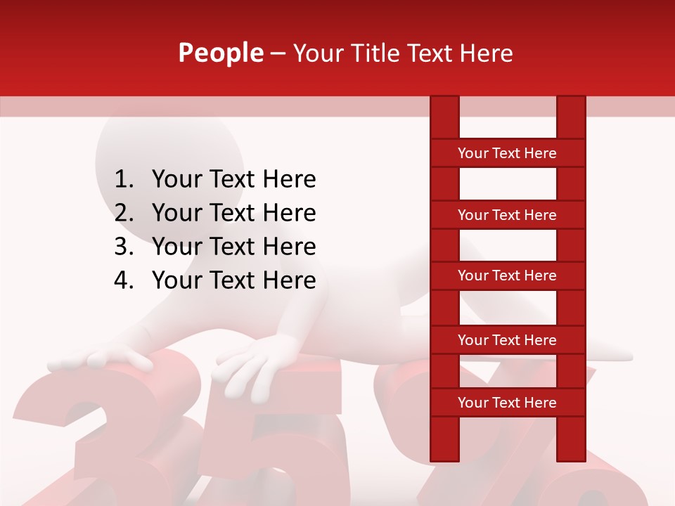 Number Economic Consumer PowerPoint Template