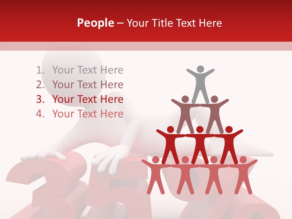 Number Economic Consumer PowerPoint Template