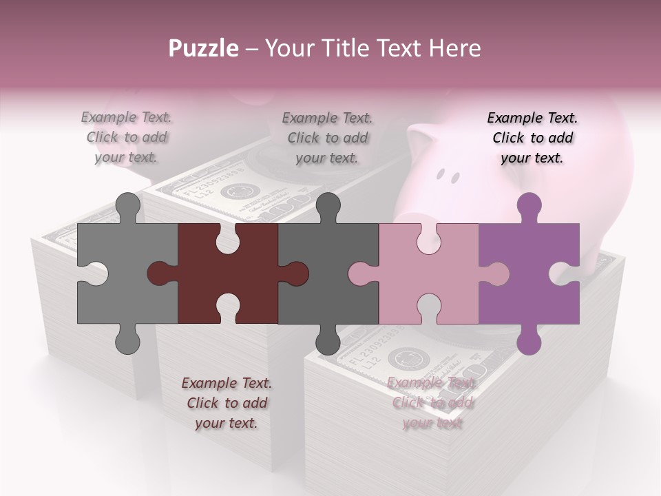 Finances Rich Graph PowerPoint Template