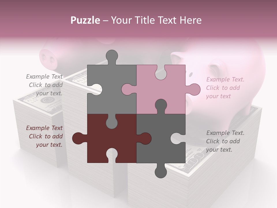 Finances Rich Graph PowerPoint Template