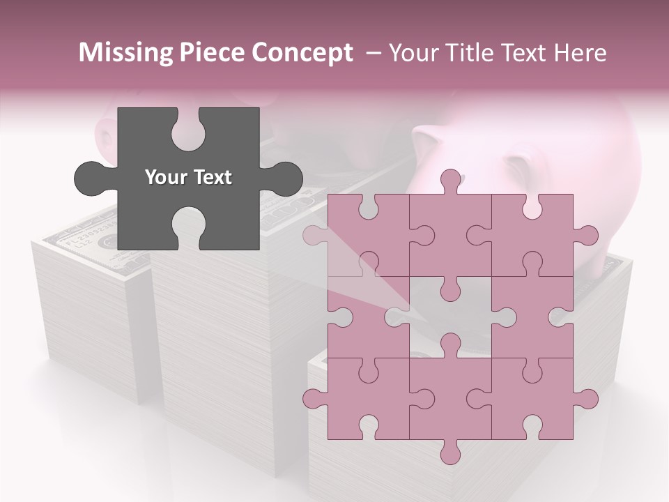 Finances Rich Graph PowerPoint Template