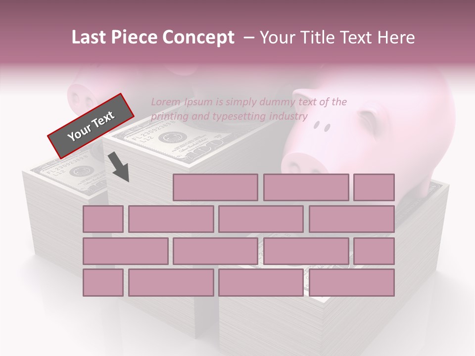 Finances Rich Graph PowerPoint Template