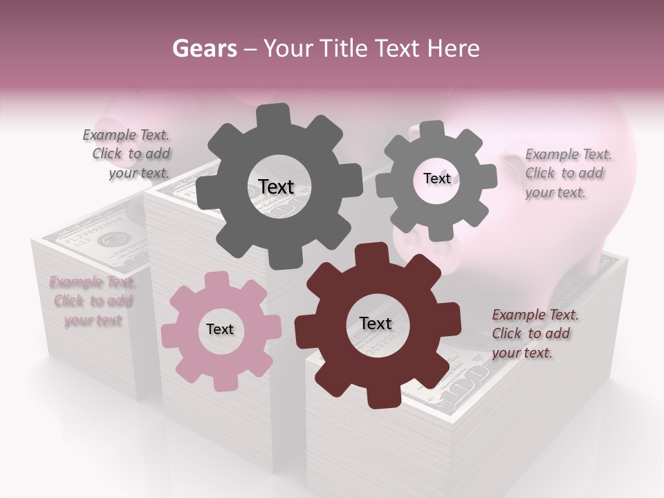 Finances Rich Graph PowerPoint Template
