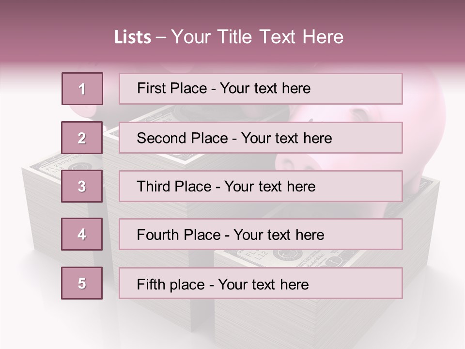 Finances Rich Graph PowerPoint Template