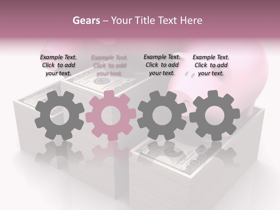 Finances Rich Graph PowerPoint Template