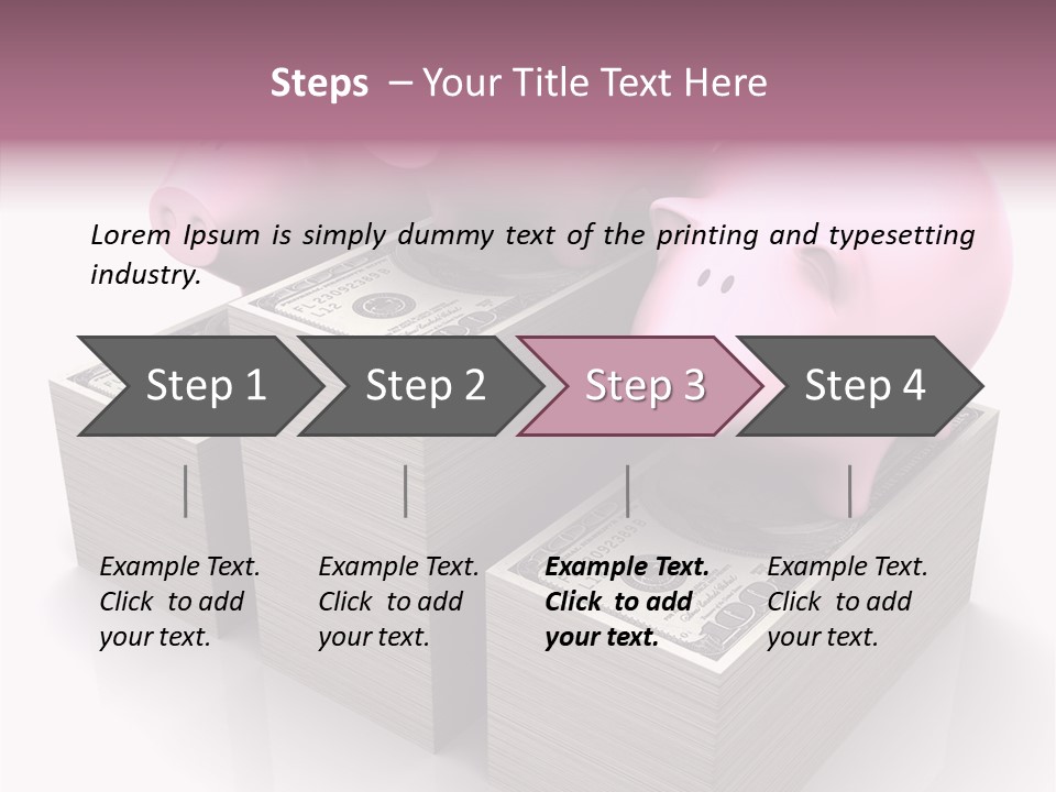 Finances Rich Graph PowerPoint Template