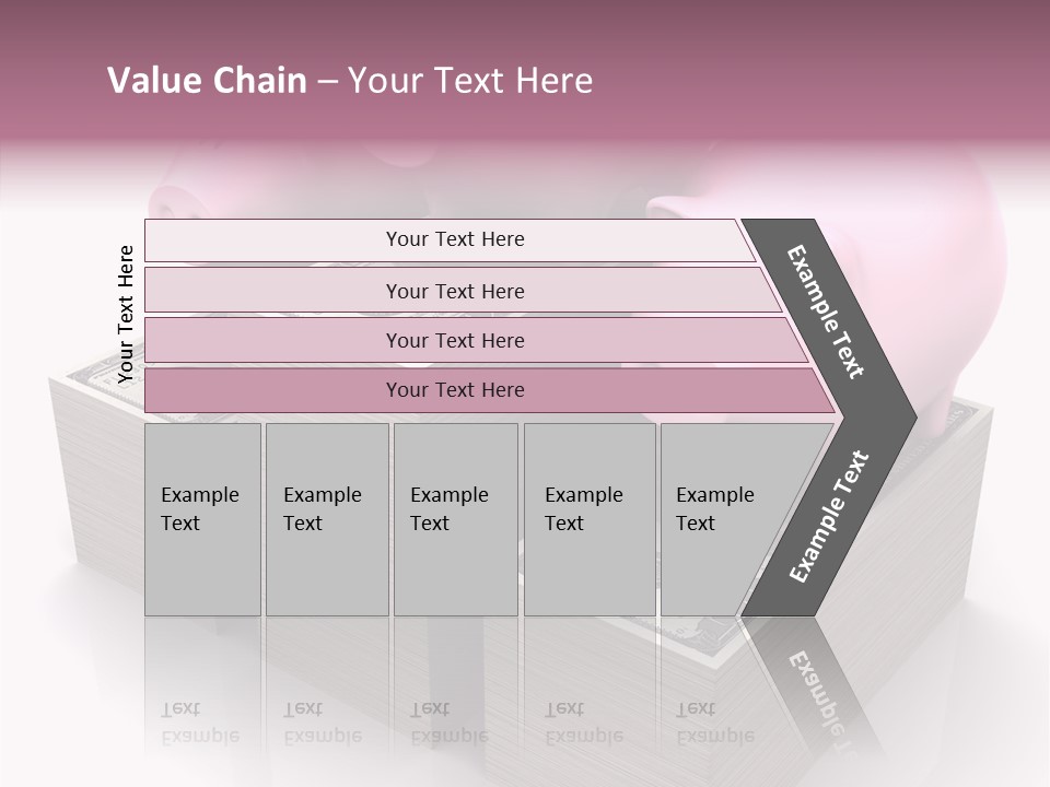 Finances Rich Graph PowerPoint Template