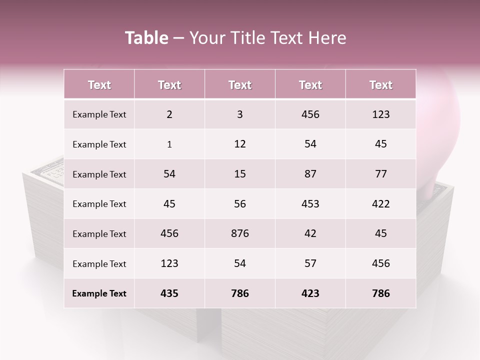 Finances Rich Graph PowerPoint Template