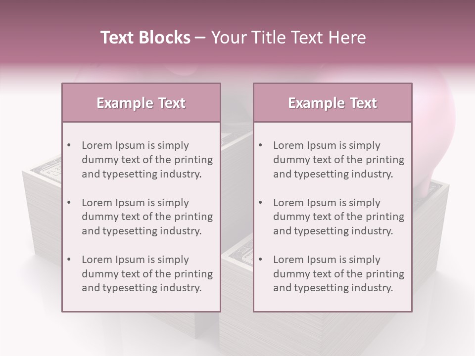 Finances Rich Graph PowerPoint Template