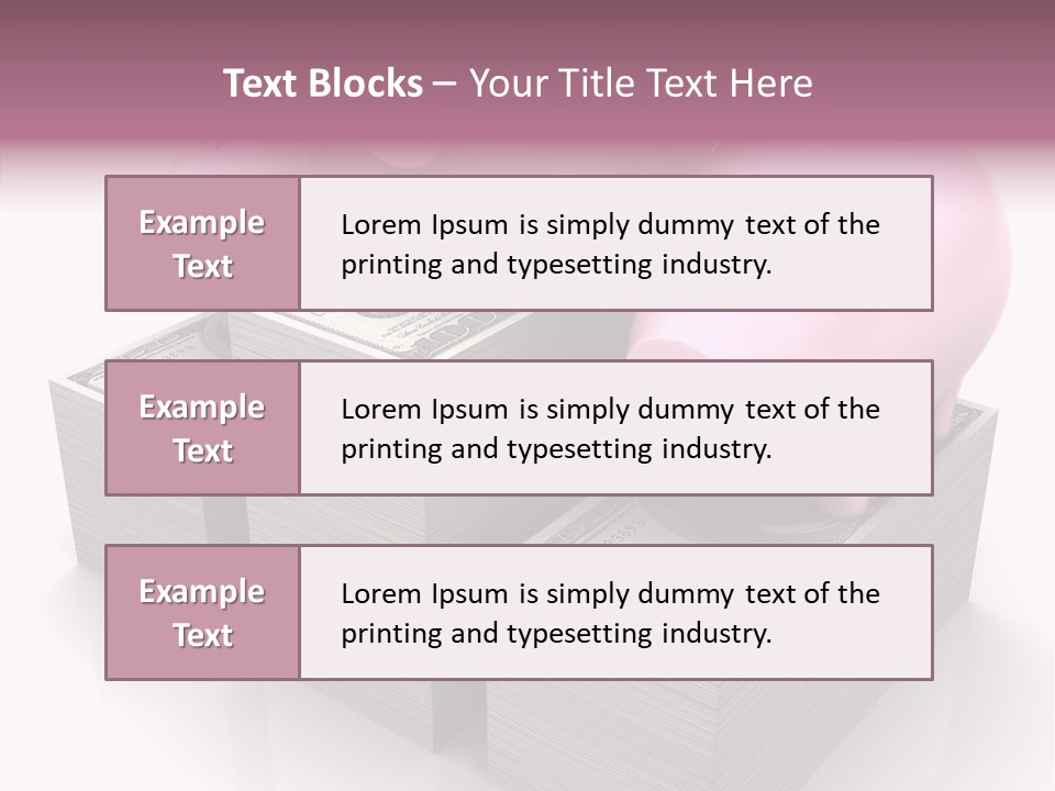 Finances Rich Graph PowerPoint Template
