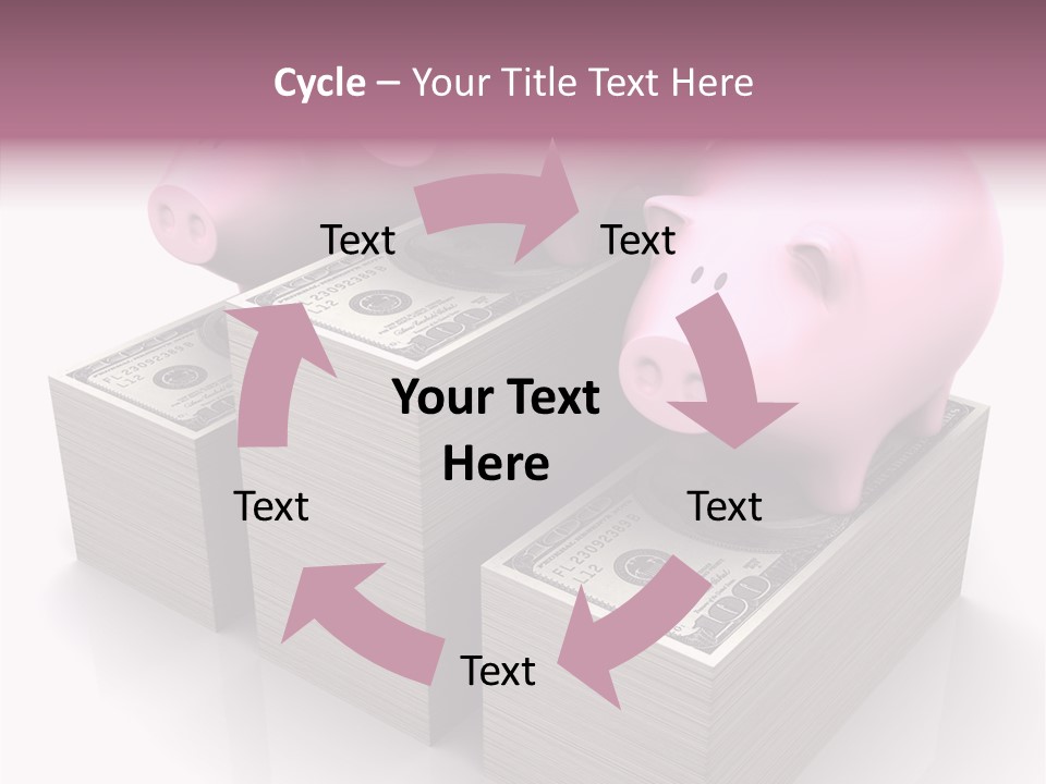 Finances Rich Graph PowerPoint Template