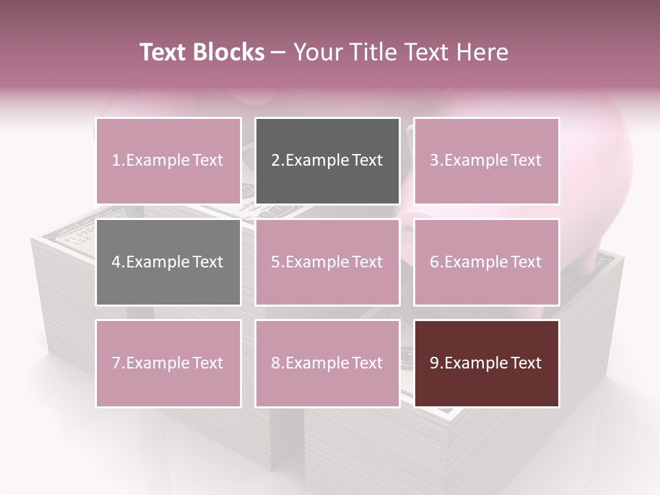 Finances Rich Graph PowerPoint Template