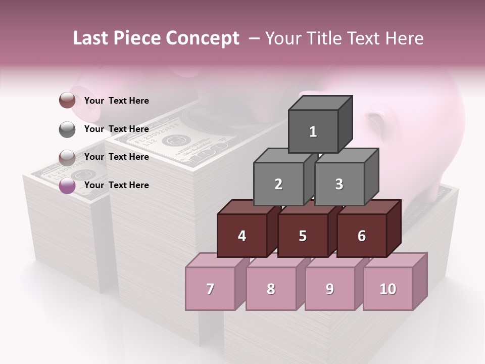 Finances Rich Graph PowerPoint Template
