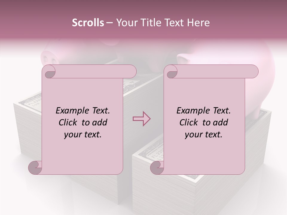 Finances Rich Graph PowerPoint Template