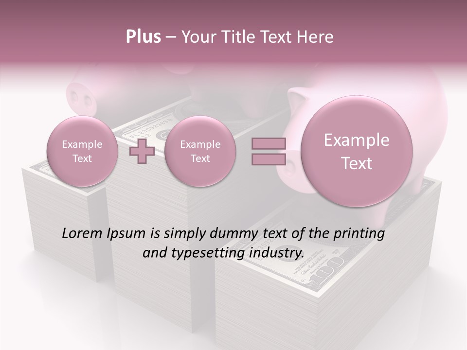 Finances Rich Graph PowerPoint Template
