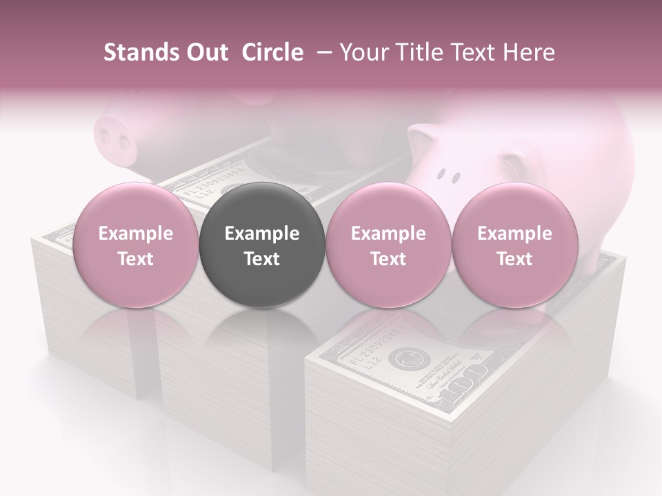 Finances Rich Graph PowerPoint Template