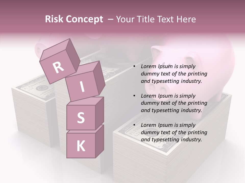Finances Rich Graph PowerPoint Template