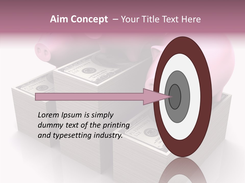 Finances Rich Graph PowerPoint Template