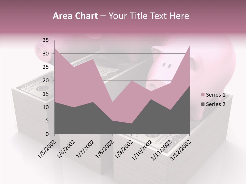 Finances Rich Graph PowerPoint Template