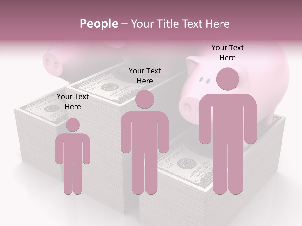 Finances Rich Graph PowerPoint Template