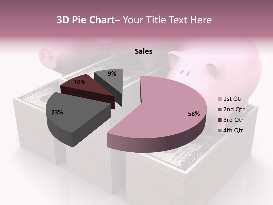Finances Rich Graph PowerPoint Template