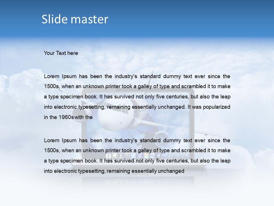 Avion Validation Organisation PowerPoint Template