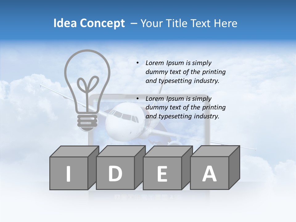 Avion Validation Organisation PowerPoint Template