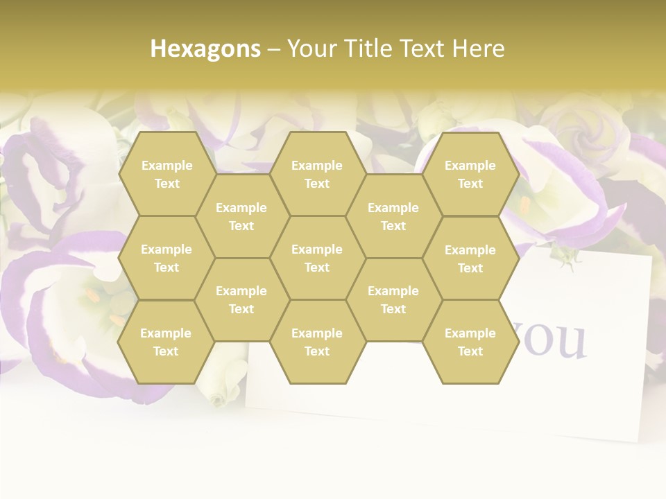 Card Decoration You PowerPoint Template