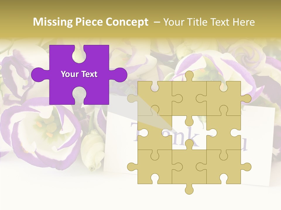 Card Decoration You PowerPoint Template