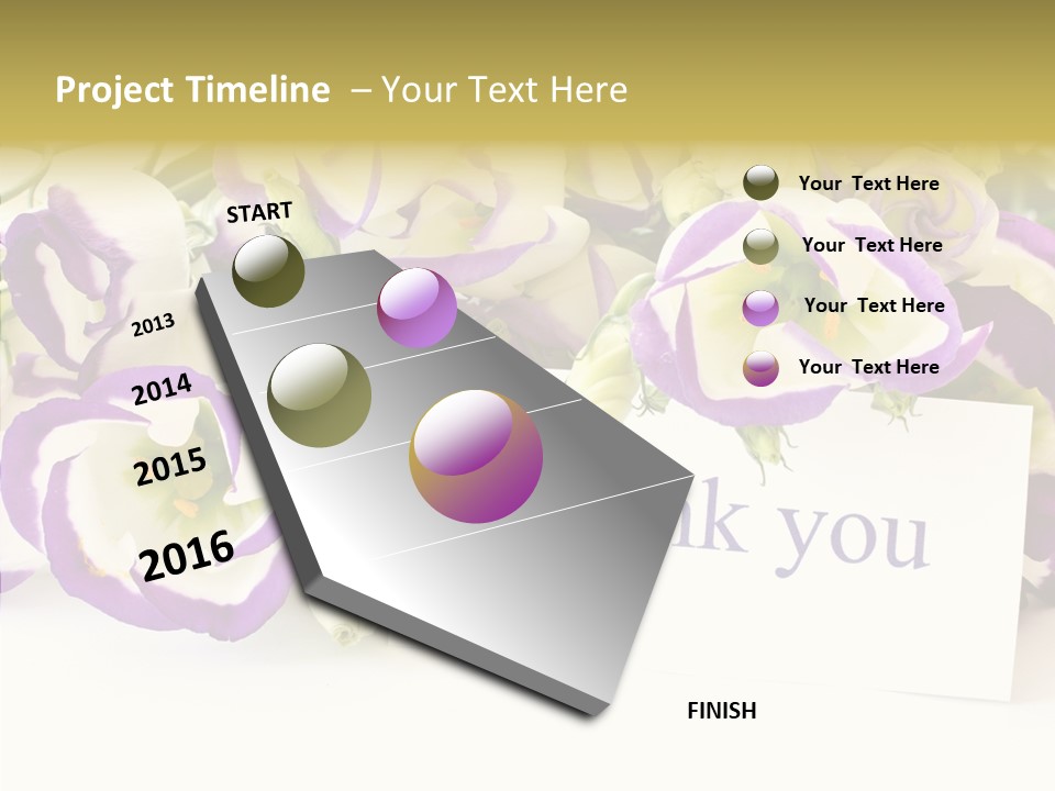 Card Decoration You PowerPoint Template