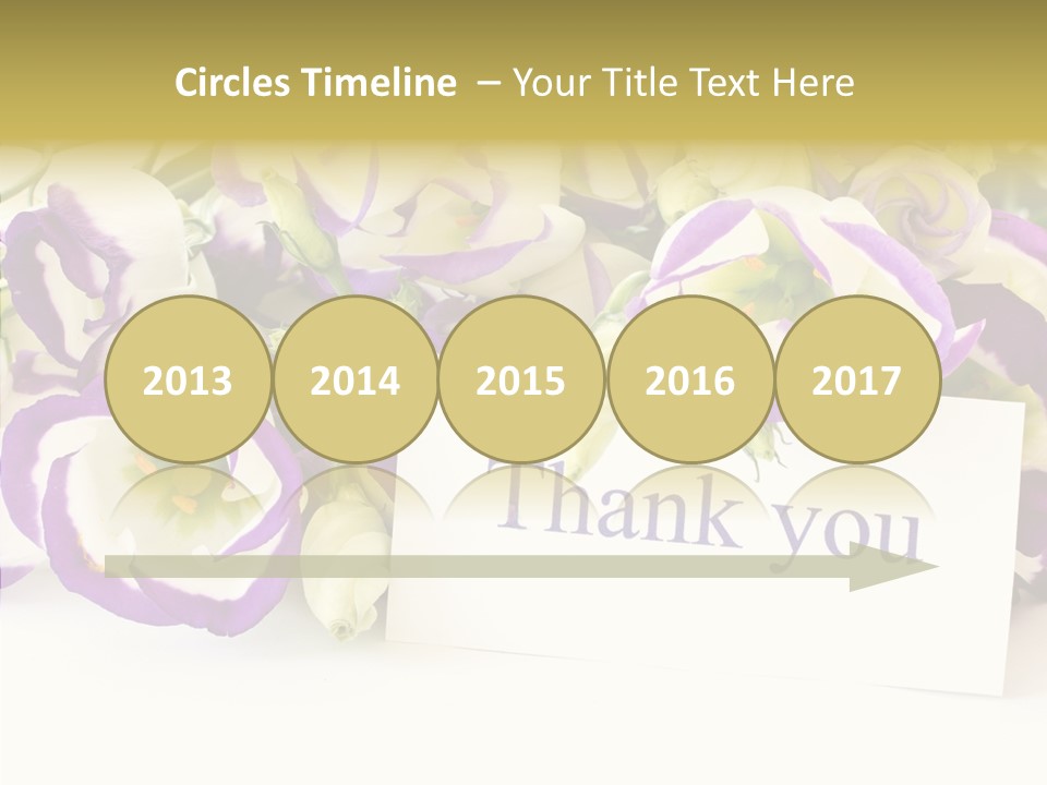 Card Decoration You PowerPoint Template