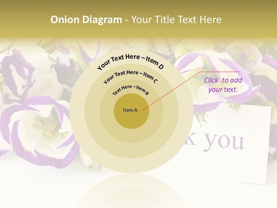 Card Decoration You PowerPoint Template