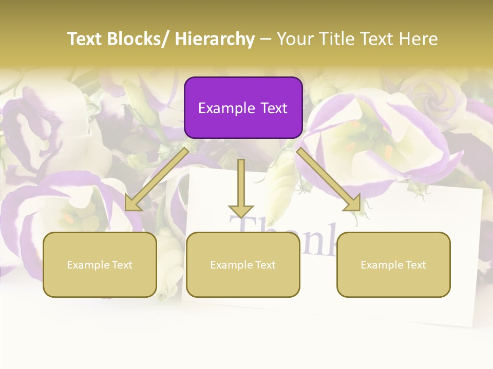 Card Decoration You PowerPoint Template