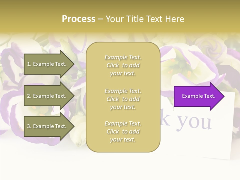 Card Decoration You PowerPoint Template