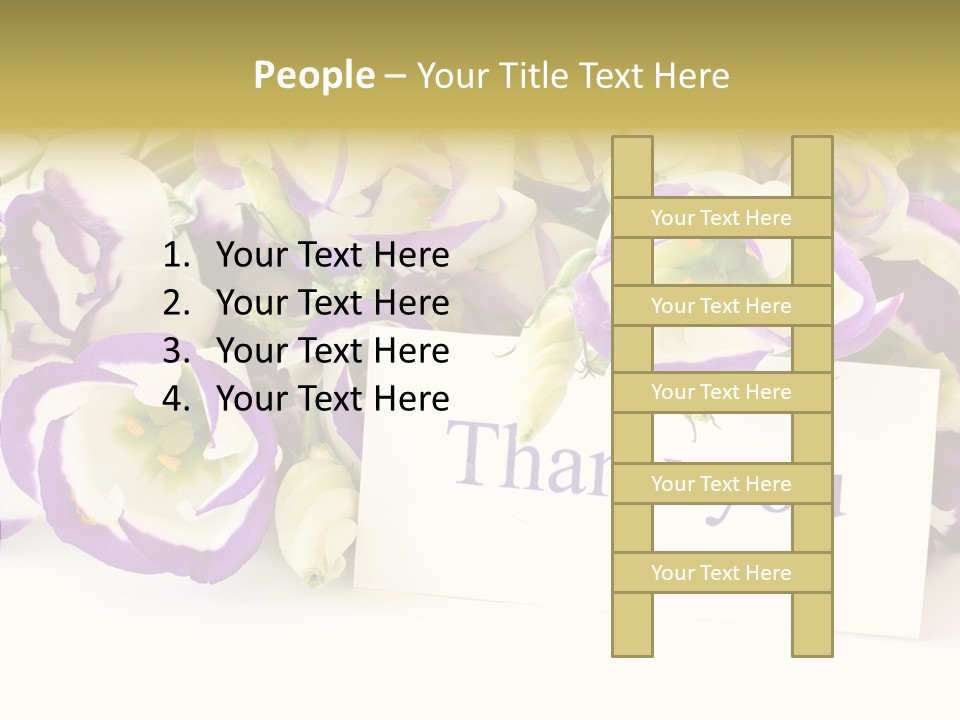 Card Decoration You PowerPoint Template