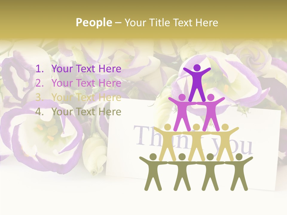 Card Decoration You PowerPoint Template