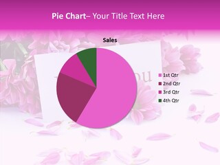 Color Gift Flower PowerPoint Template