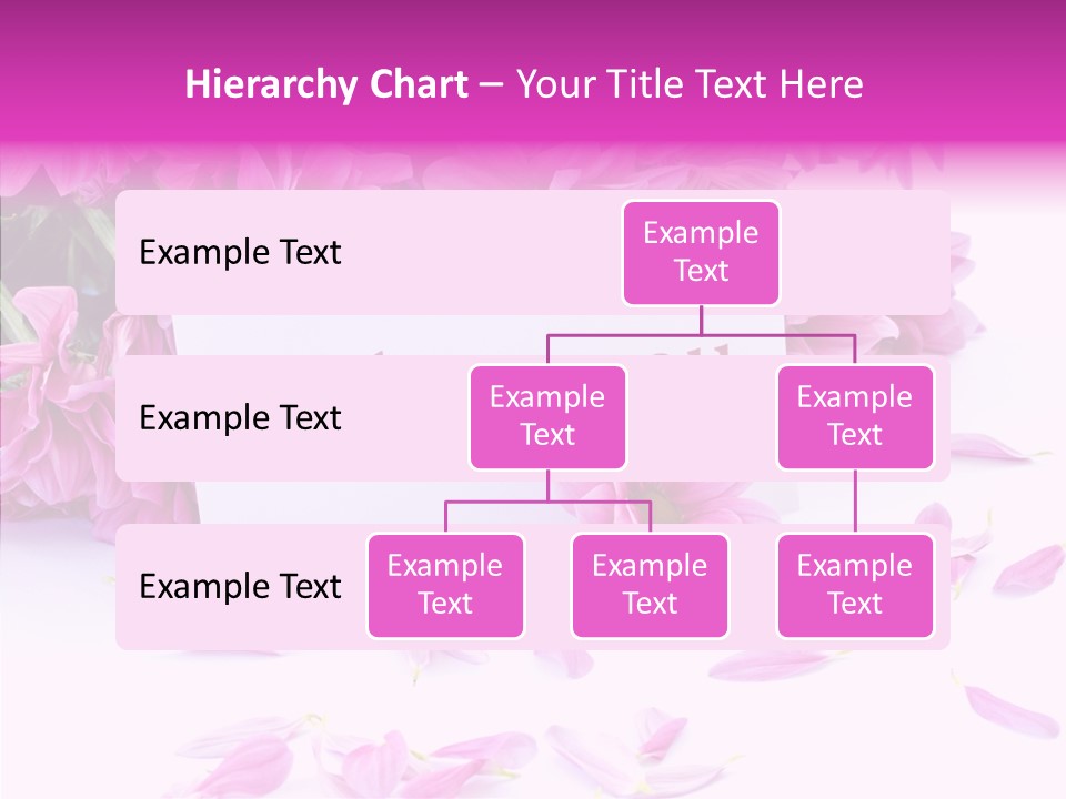 Color Gift Flower PowerPoint Template