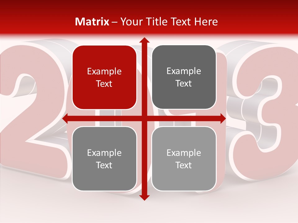 Steigung Grau Forschung PowerPoint Template