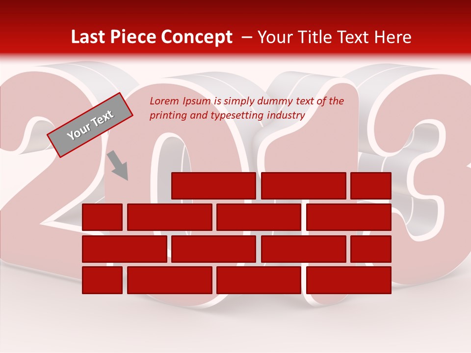 Steigung Grau Forschung PowerPoint Template