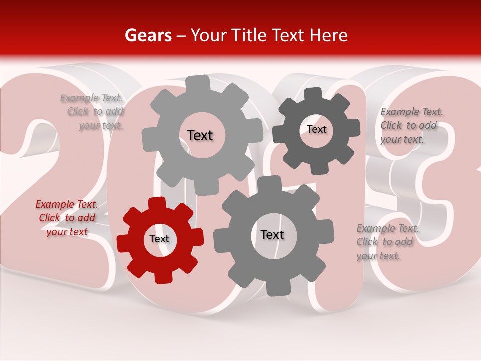 Steigung Grau Forschung PowerPoint Template