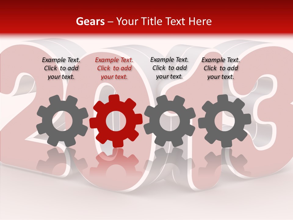 Steigung Grau Forschung PowerPoint Template