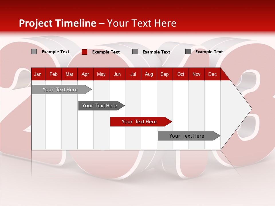 Steigung Grau Forschung PowerPoint Template
